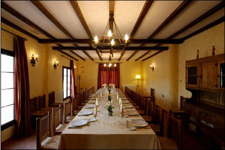 Hotel Rural Llano Pina Loja Restaurace fotografie